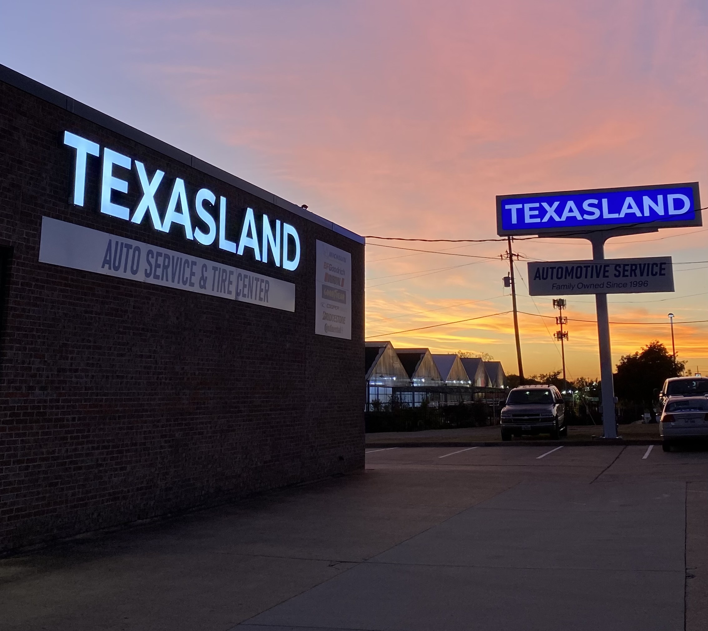 Texas Land Tire Building